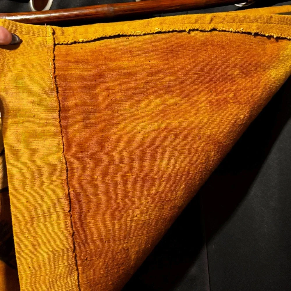 Signed H. Coulibaly Korhogo Textile Wall Hanging – African Art – 36